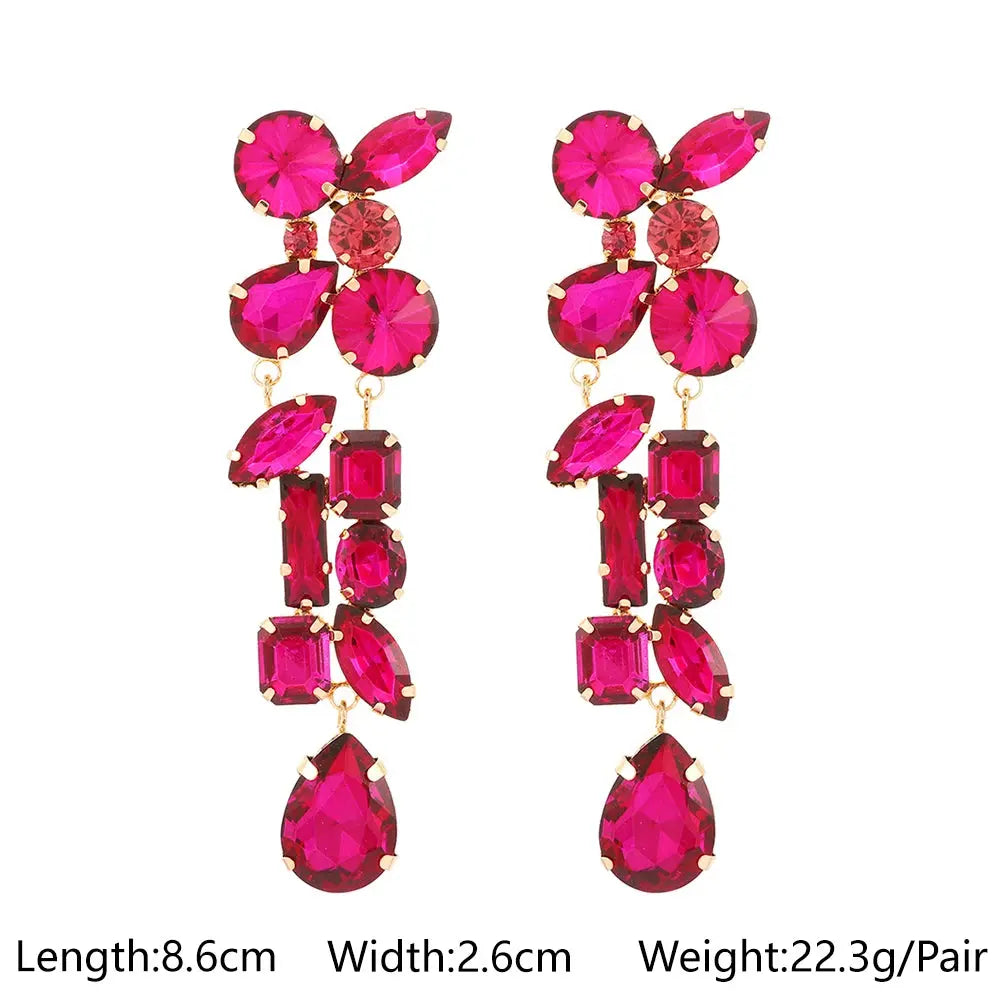 🎁Rose Red earings (100% off) Depsidy
