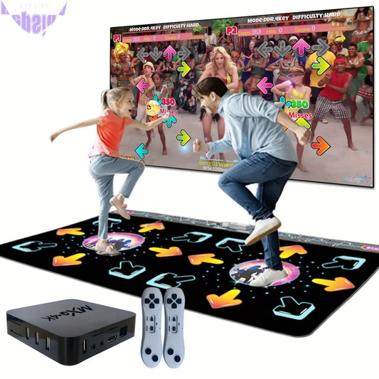 2-Player Dance Mat Game with Motion Sensor-1