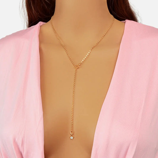 🎁Gold Chain star Necklace (100% off) Depsidy