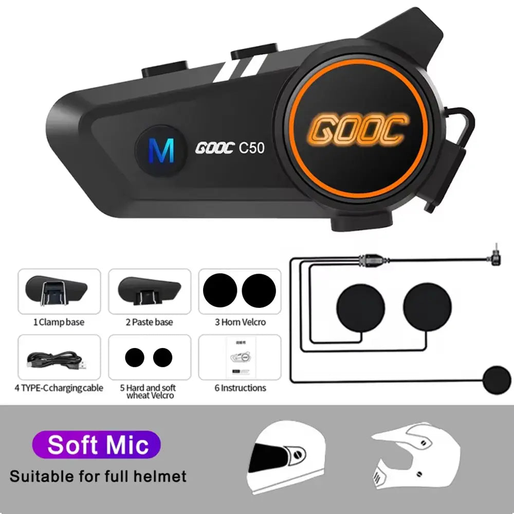 🎁5.3 Bluetooth Helmet Headset (100% off) Depsidy