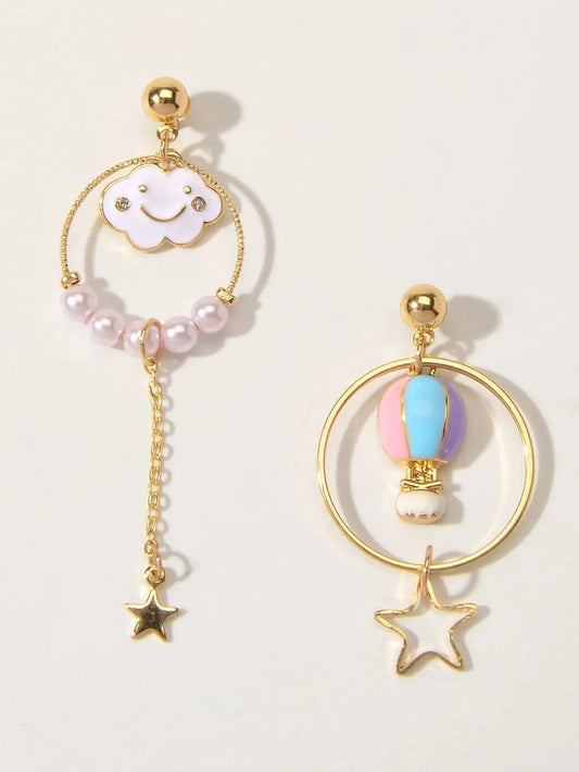 🎁Asymmetric charm Earings (100% off) Depsidy