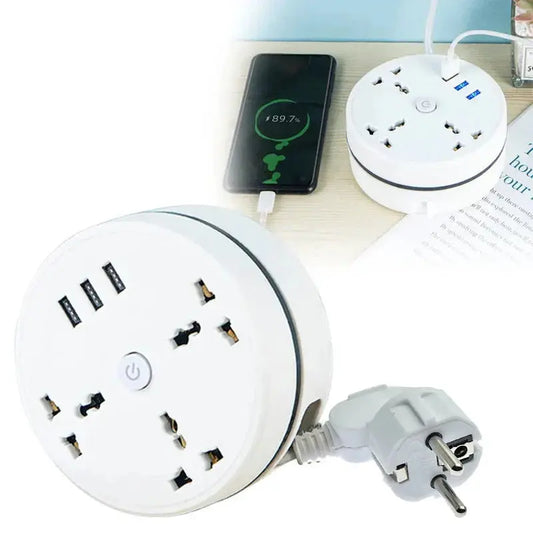 🎁Extension Cord with USB Ports(100% off) Depsidy