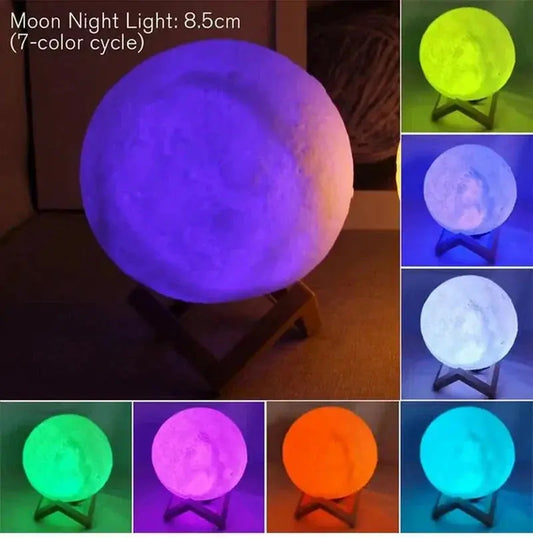 🎁 D5 Starry Moon LED Lamp 8Cm(100% off) Depsidy