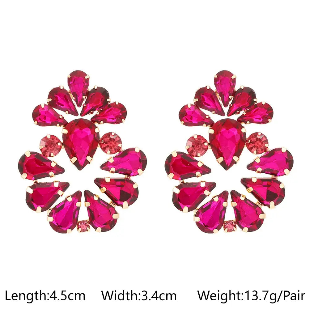 🎁Rose Red earings (100% off) Depsidy