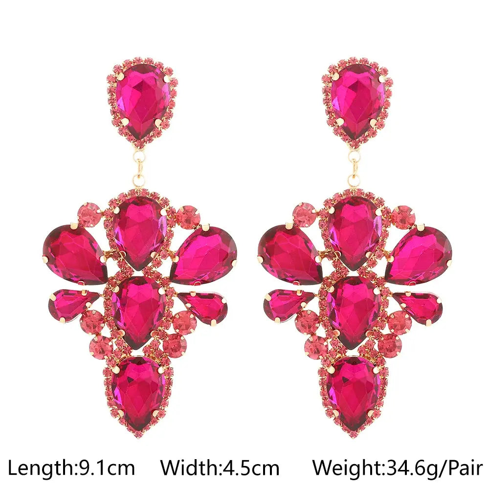 🎁Rose Red earings (100% off) Depsidy