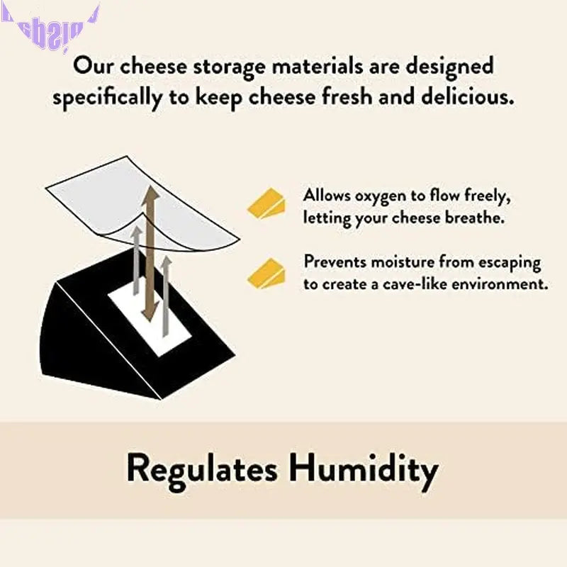 Cheese Storage Bags Cheese Bag 15 Bags Brown