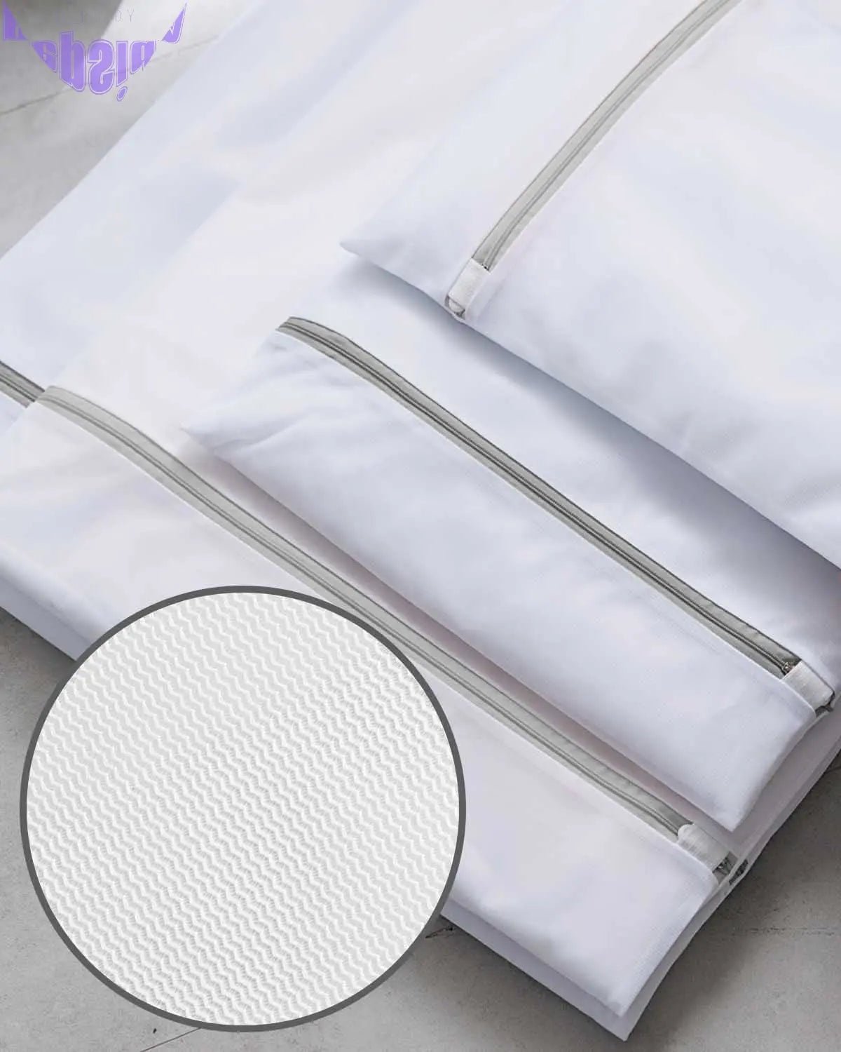 Lingerie Bags for Washing Delicates,Small Fine Mesh Laundry Bags,3Pcs(1 Large,1 Medium,1 Small)
