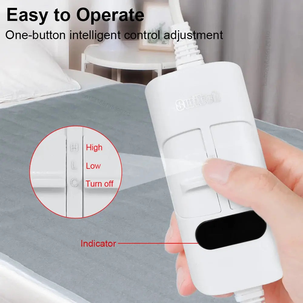 Electric Blanket 220V Electric Heating Blanket Heated Bed Blanket Electric Heating Pad for Bed Thermal Mattress Body Heating Mat