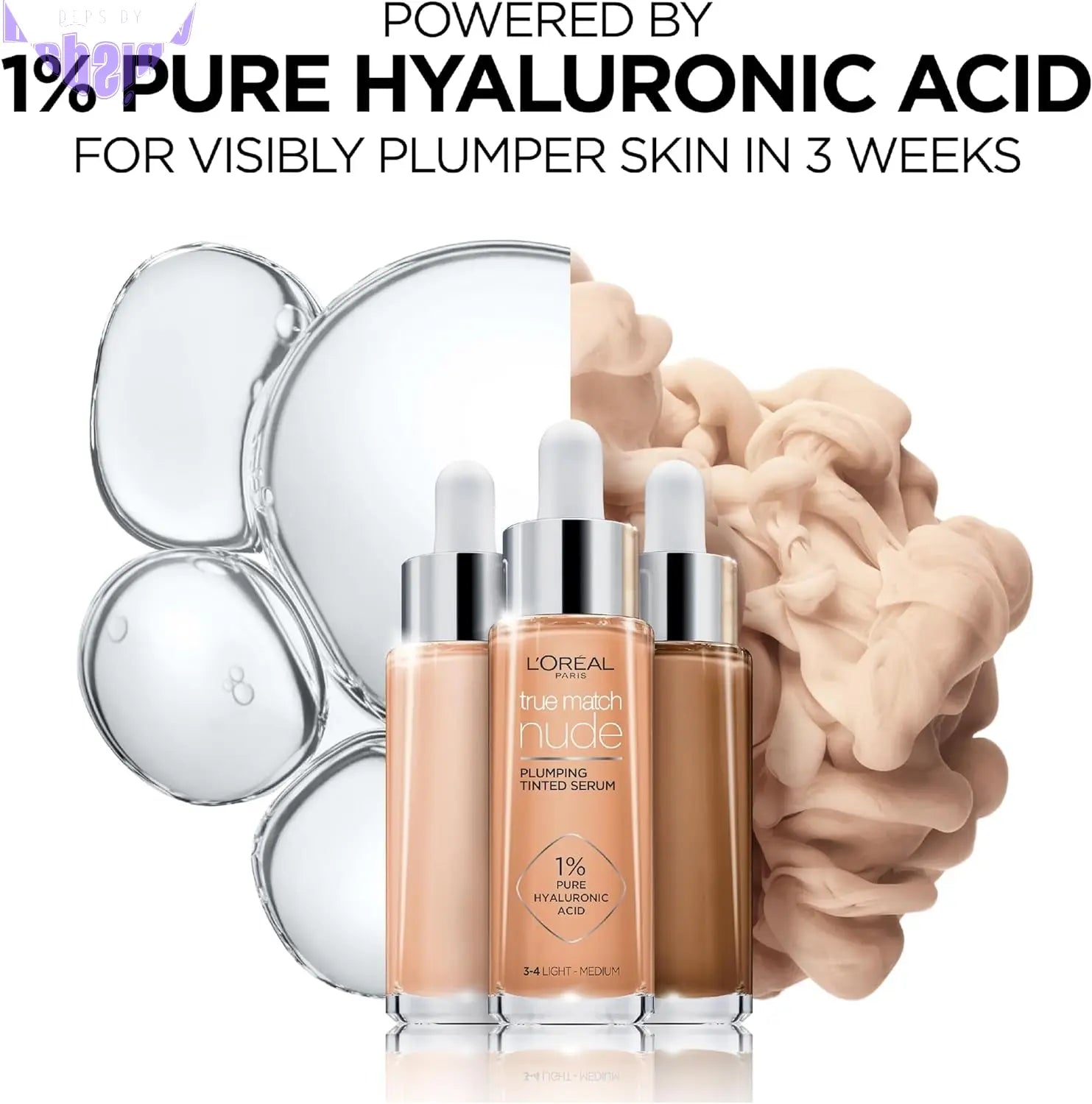 Illuminate Your Skin with L’Oréal Paris True Match Nude Plumping Tinted Serum - Tan-Deep 7-8