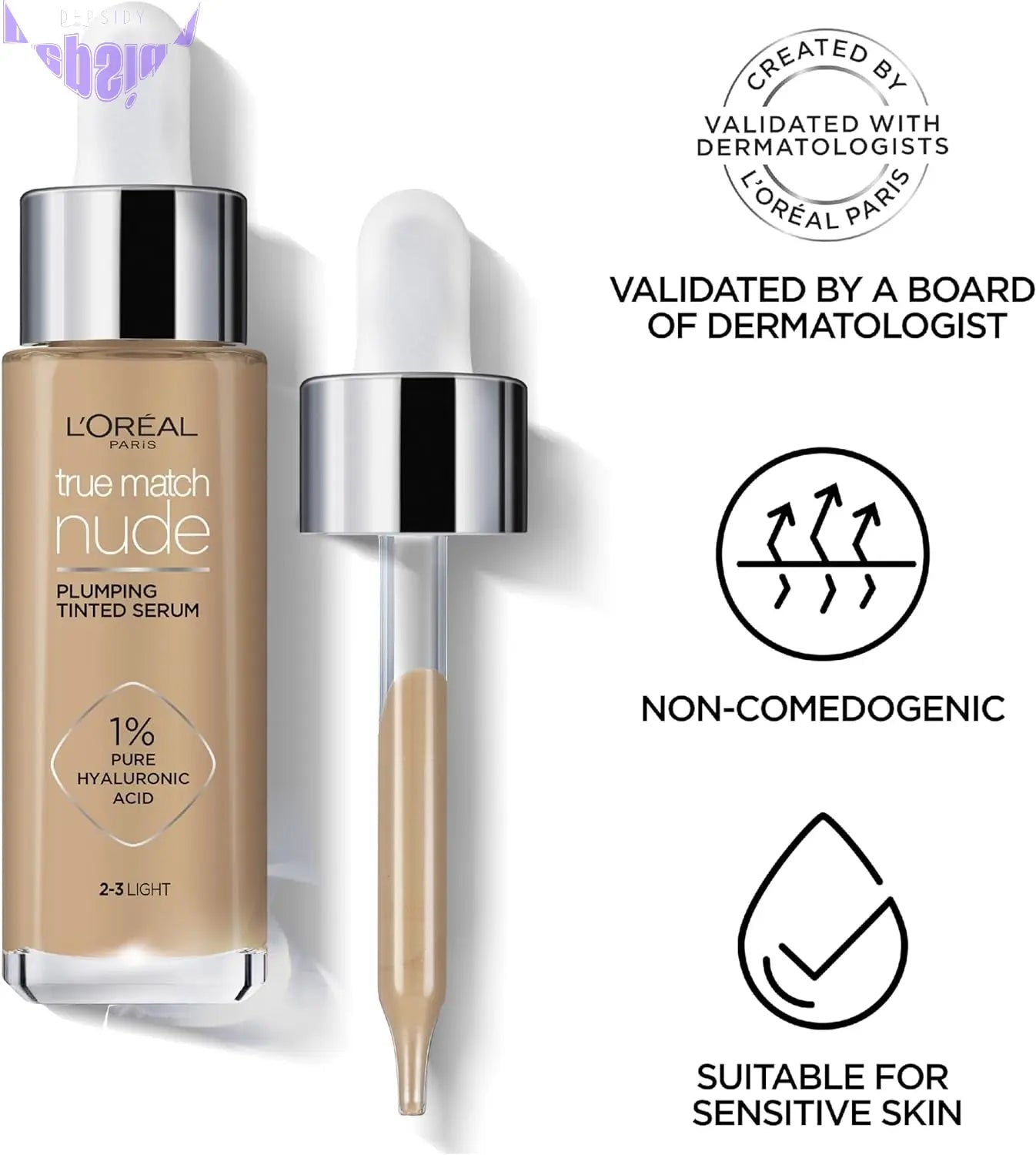 Illuminate Your Skin with L’Oréal Paris True Match Nude Plumping Tinted Serum - Tan-Deep 7-8