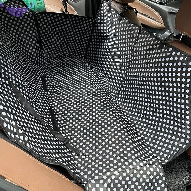 Pet Waterproof Rear Back Car Seat Cover Mats Protector-5