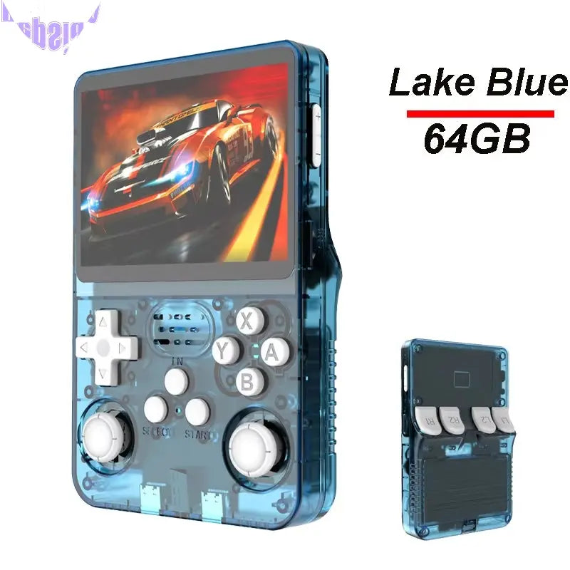 R36S Handheld Game Console 3.5Inch IPS Screen 128G Classic Retro Games Consoles Arkos System Portable Pocket Video Game Player