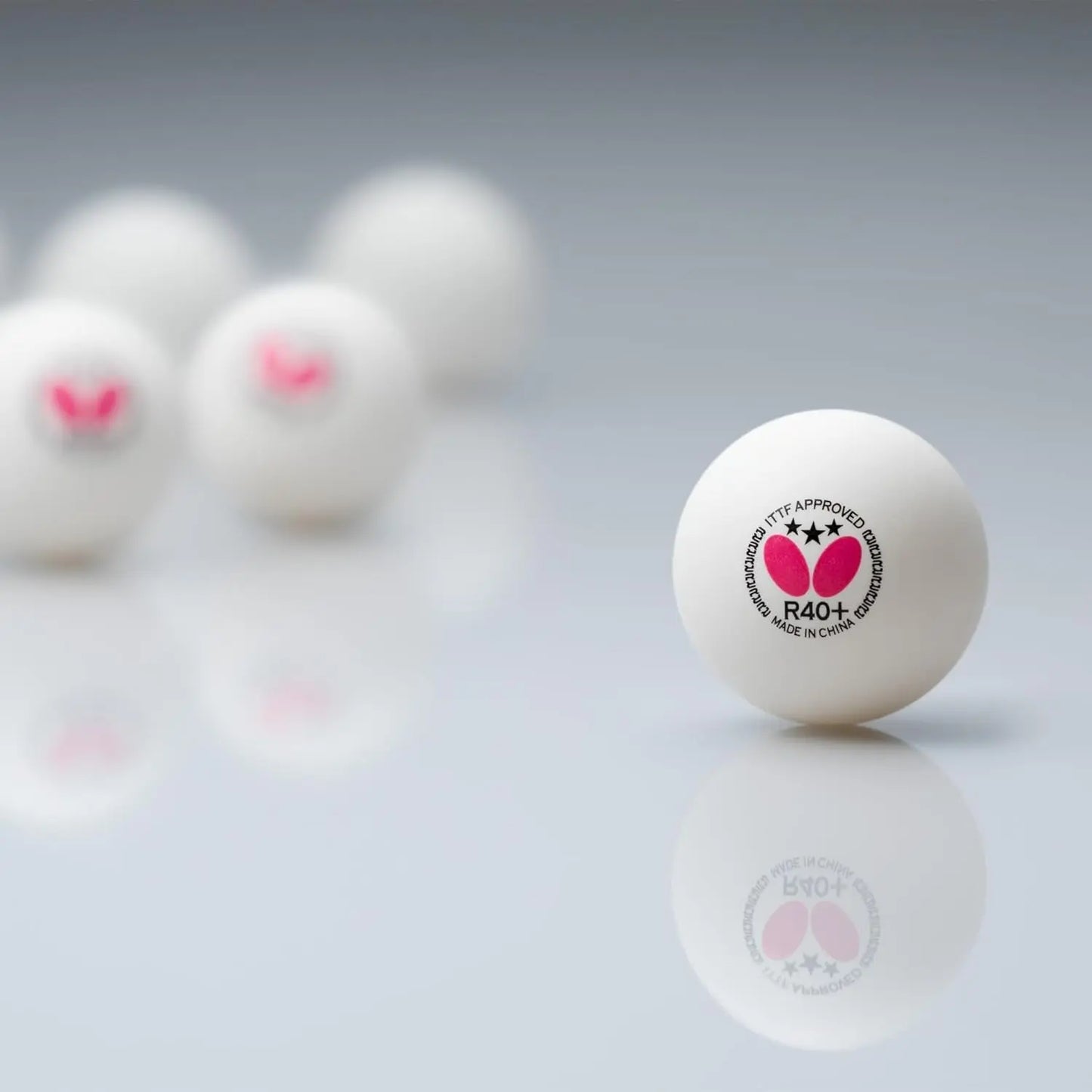R40+ Table Tennis Balls — 40Mm White Ping Pong Ball — ITTF Certified Professional Table Tennis Ball — Poly Table Tennis Ball — 3 Pack, 6 Pack, or 12 Pack