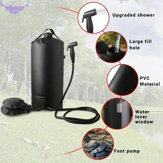 Shower Bag with Pump & Nozzle-1