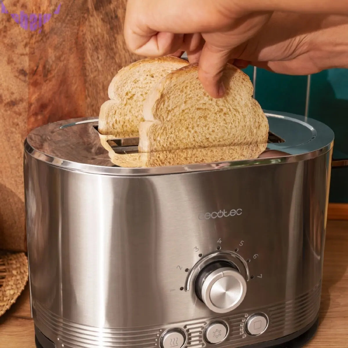 Toaster Cecotec Shine&Toast Double-3