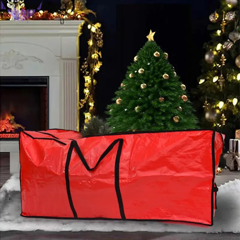 Waterproof Christmas Tree Storage Bag with Durable Handles-1