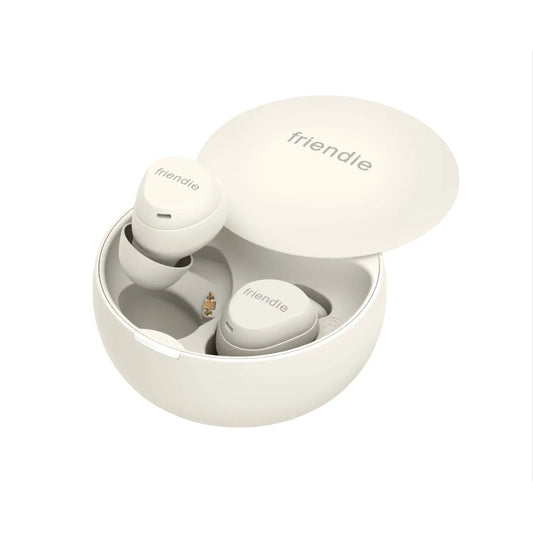 AIR ZEN 3.0 Beige ANC Headphones Depsidy