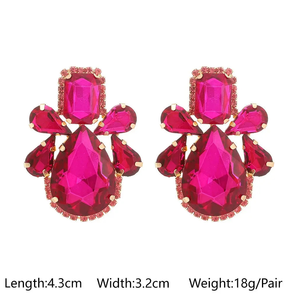 🎁Rose Red earings (100% off) Depsidy