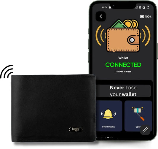 🎁 Dolphin Bluetooth Wallet (Black) (100% off) Depsidy