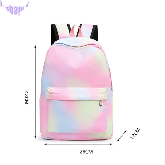 3 PCS Lilo & Stitch Colorful Backpack Set (Includes Lunch Bag)-1