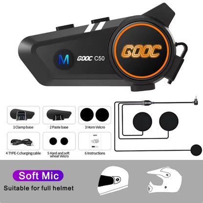 🎁5.3 Bluetooth Helmet Headset (100% off) Depsidy