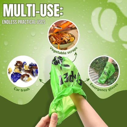 1080 Count Dog Poop Bags USDA Certified 41 Percent Biobased 60 Rolls of Strong & Thick Dog Waste Poo Bags 9X13 Green Unscented Poop Holder