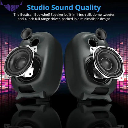 60W Gaming Bluetooth Speaker Soundbar for PC & TV (Black)-1