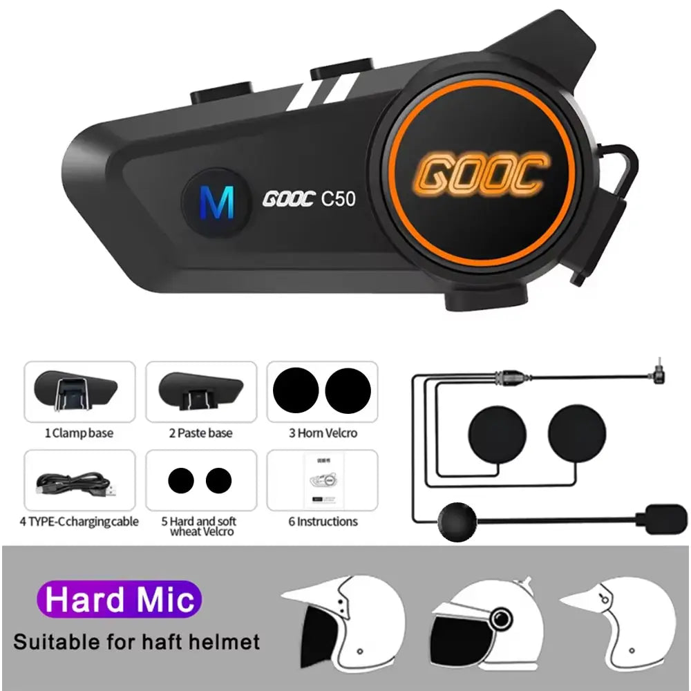 🎁5.3 Bluetooth Helmet Headset (100% off) Depsidy