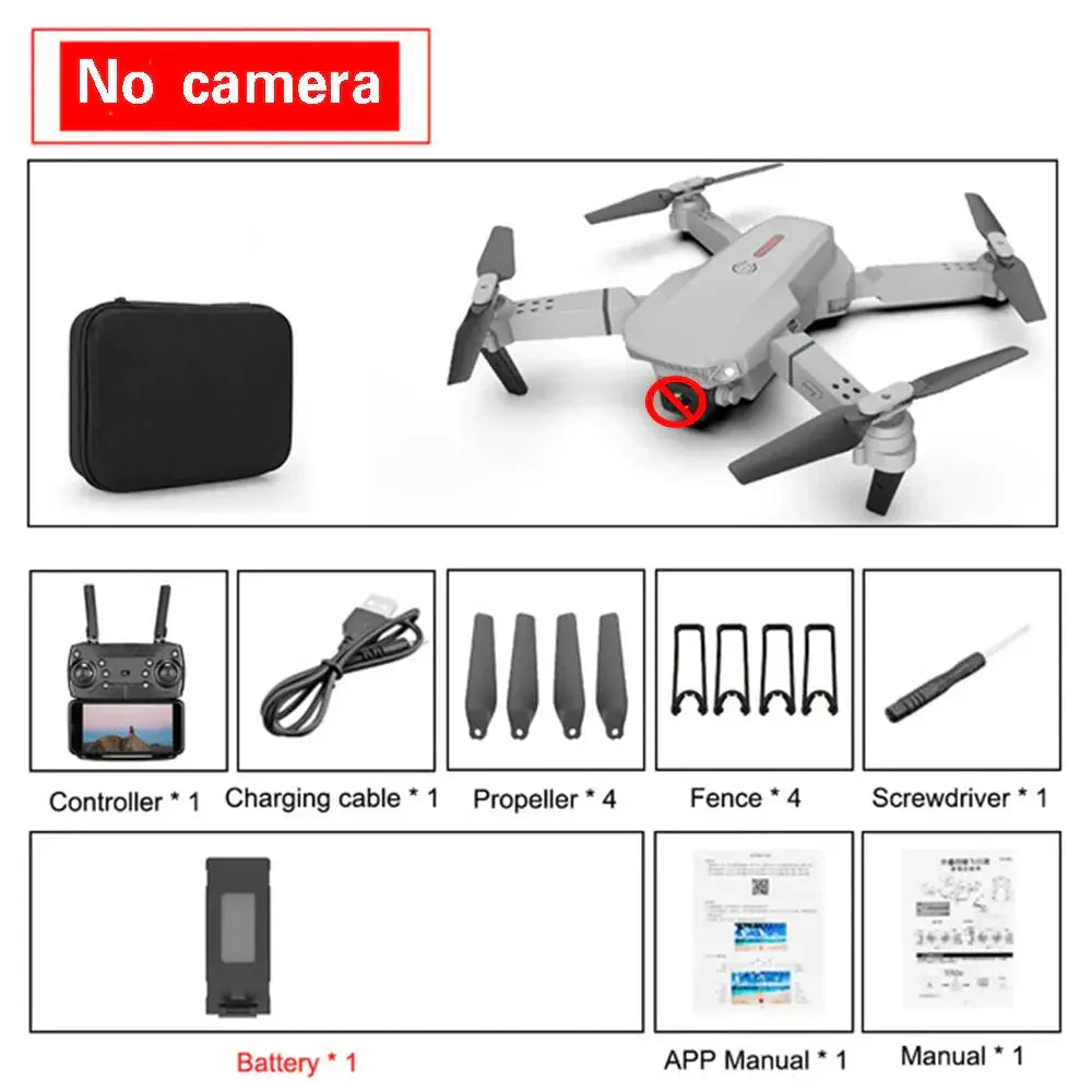 🎁 E88 Pro Foldable Quadcopter Drone (100% off) Deps