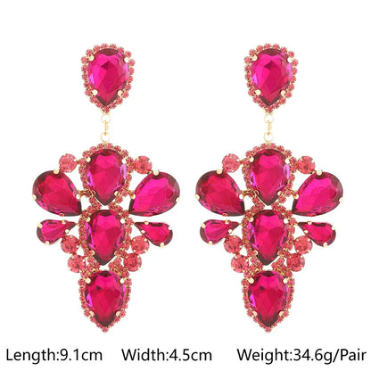 🎁Rose Red earings (100% off) Depsidy