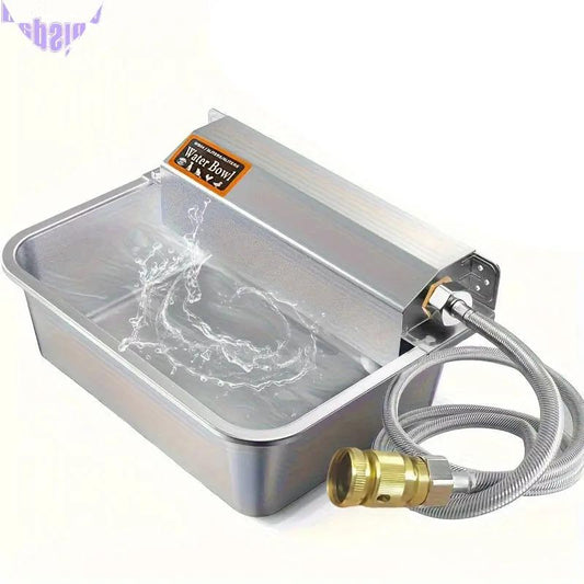 Automatic Stainless Steel Drinking Fountain-0