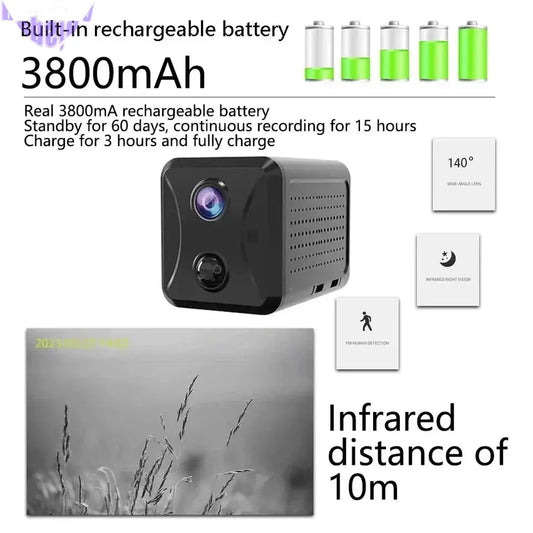 Mini 4G Security Camera WiFi Ultra HD CCTV-1