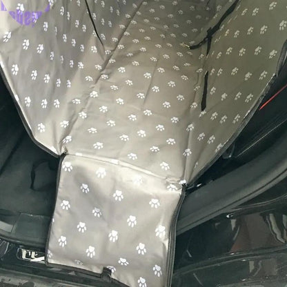 Pet Waterproof Rear Back Car Seat Cover Mats Protector-4