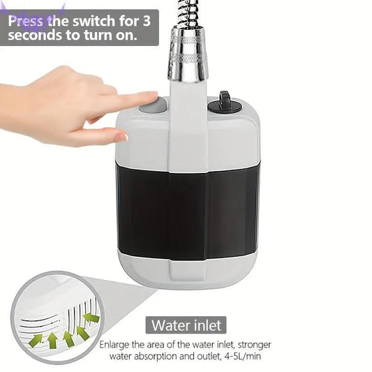 Portable Camping Shower with Filtration System-1