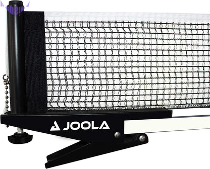 Premium inside Table Tennis Net and Post Set - 72" Regulation Size - Portable and Easy Setup - Ping Pong Spring Clamp Net - Black