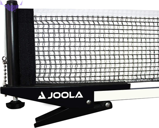Premium inside Table Tennis Net and Post Set - 72" Regulation Size - Portable and Easy Setup - Ping Pong Spring Clamp Net - Black