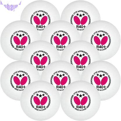 R40+ Table Tennis Balls — 40Mm White Ping Pong Ball — ITTF Certified Professional Table Tennis Ball — Poly Table Tennis Ball — 3 Pack, 6 Pack, or 12 Pack