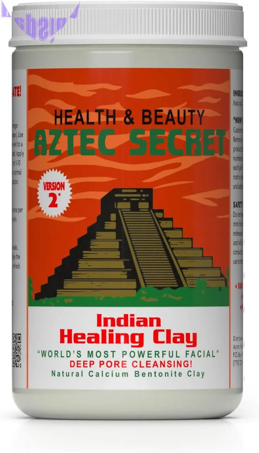 Indian Healing Clay by  for Unisex - 2 Lb Clay, 908 Gram
