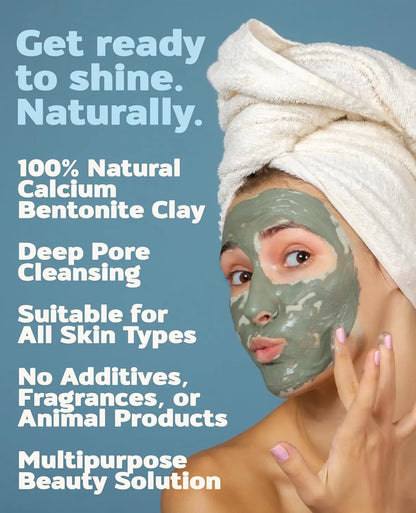 Indian Healing Clay by  for Unisex - 2 Lb Clay, 908 Gram