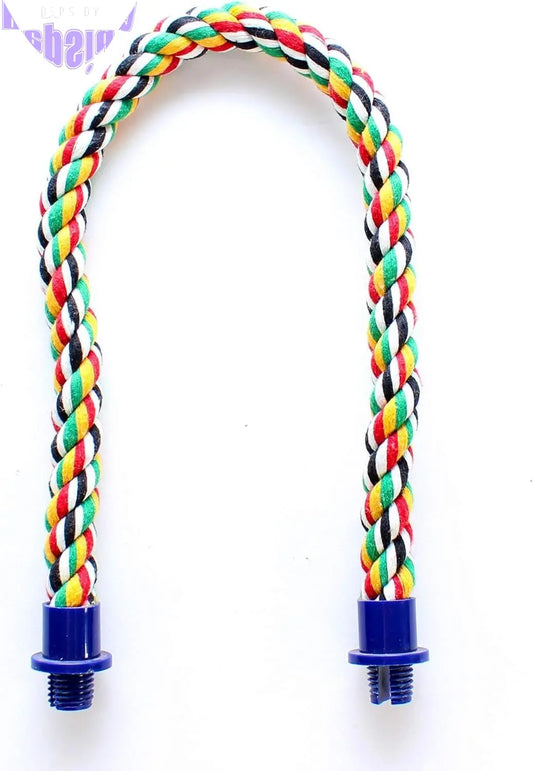 (PEN-005) Rope Perch - Small Bird - 21" X 5/8" Diameter
