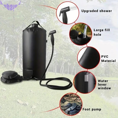 Shower Bag with Pump & Nozzle-1