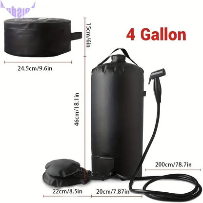 Shower Bag with Pump & Nozzle-2