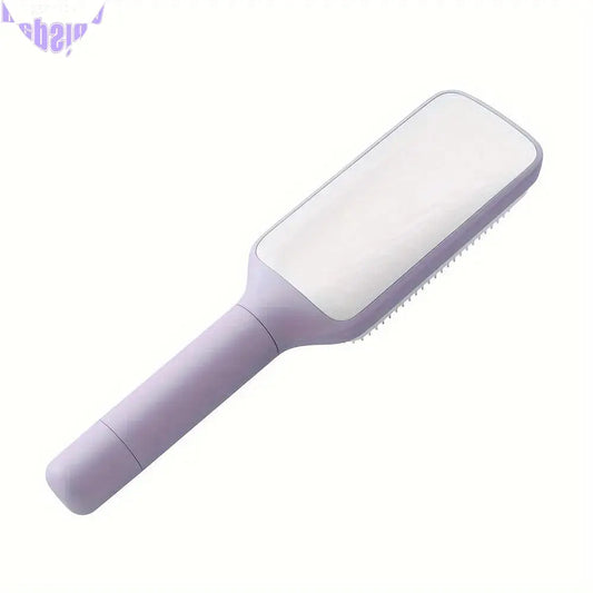 Vibe Geeks Anti-Static Massage Comb Scalable Rotate Lifting Self Cleaning Hairbrush-1