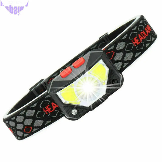 Vibe Geeks Bright Waterproof USB Rechargeable LED Head Lamp-0